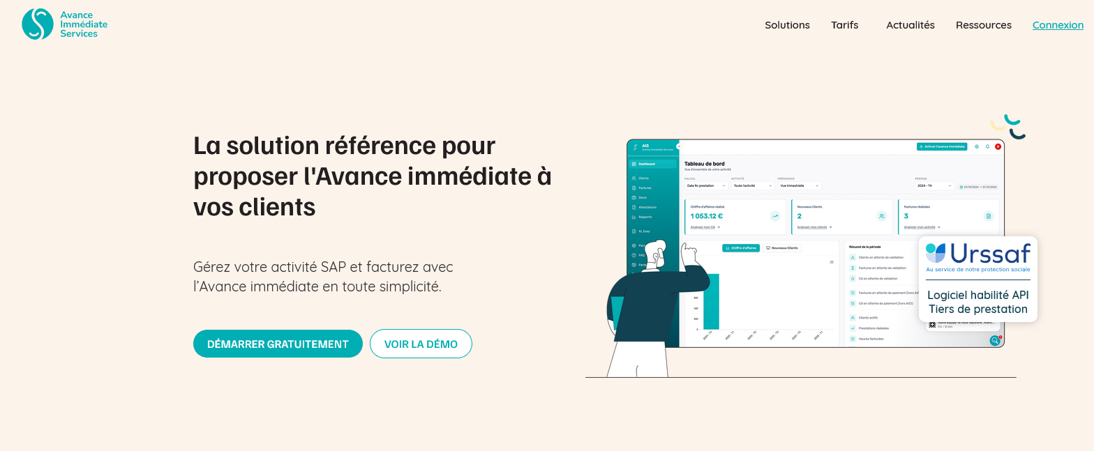 Aperçu Avance Immédiate Services (AIS)