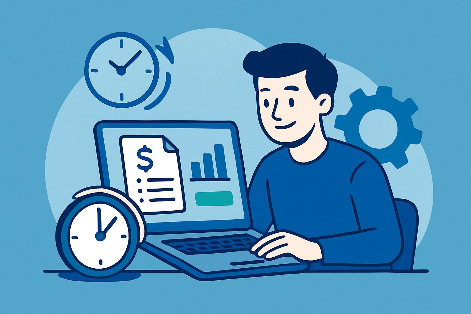 Le temps de prise en main du logiciel devis et facture QuotePro Builder