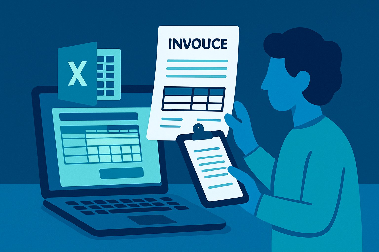 Créer une facture sur Excel : méthode et modèle pas à pas