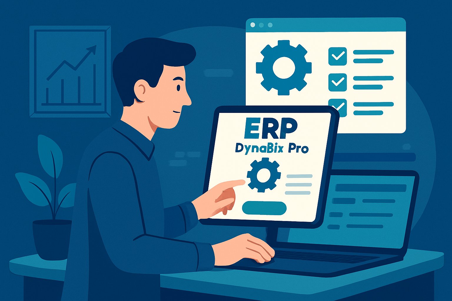 Configurer l'ERP DynaBiz Pro, en pratique