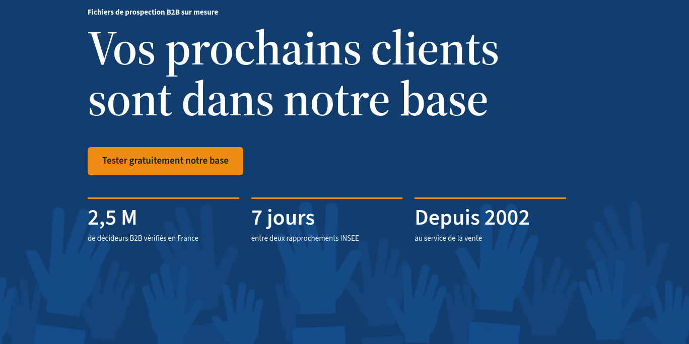 Aperçu DataProspects
