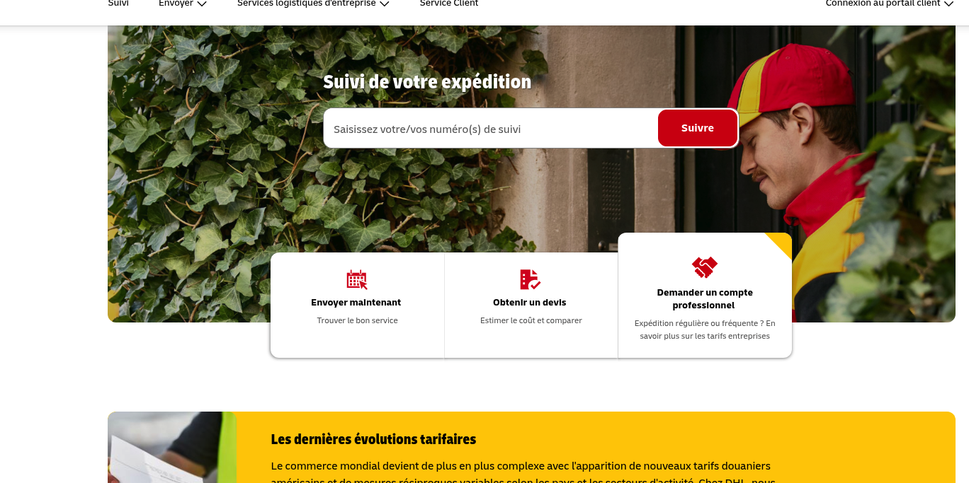 Aperçu DHL