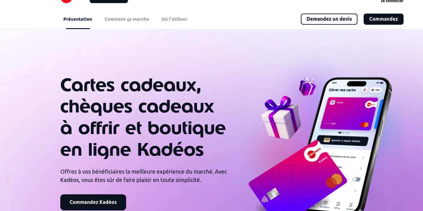 Aperçu Edenred Kadéos