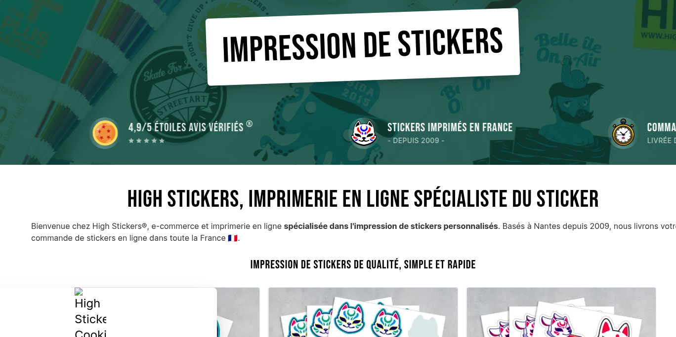 Aperçu High Stickers