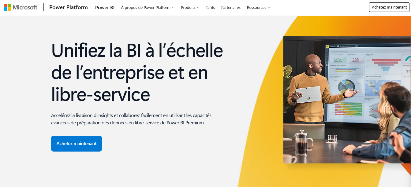 Aperçu Power BI Premium